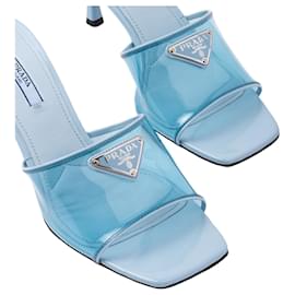 Prada-Prada Plex sandals.-Blue