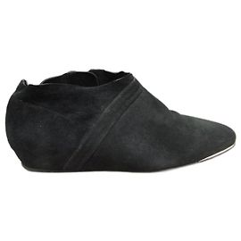 Bottines See by Chloé en daim noir Noir