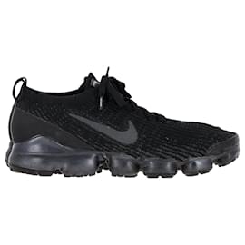 Nike-Nike Air Vapormax Flyknit 3 Sneakers in Black Synthetic-Black