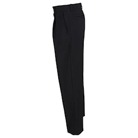 Acne-Acne Studios Suit Trousers in Black Wool-Black