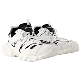 Balenciaga-Track Sock Sneakers - Balenciaga - Black/White-White