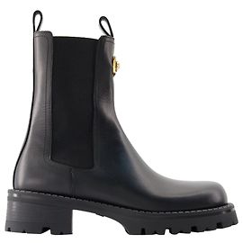 Botines Botines - Versace - Piel - Negro Negro
