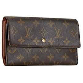 Louis Vuitton-Louis Vuitton Portefeuille International Canvas Long Wallet M61217 in good condition-Other