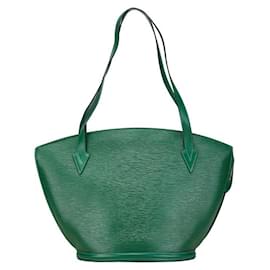Louis Vuitton-Louis Vuitton Saint Jacques Leather Handbag M52274 in good condition-Other