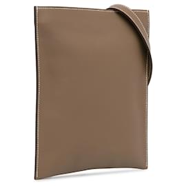 Hermès-Hermès Brown Swift Pochenplus Wallet-Brown,Taupe