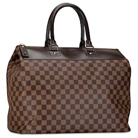 Louis Vuitton-Louis Vuitton Brown Damier Ebene Greenwich PM-Brown
