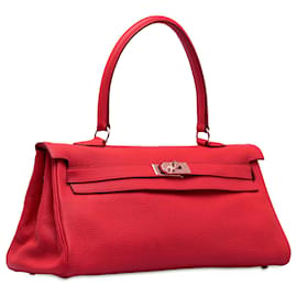 Hermès-Hermès Red Togo JPG Shoulder Kelly 42-Red