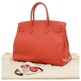 Hermès-Hermès Birkin 35-Rouge