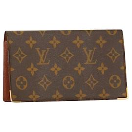 Louis Vuitton-Louis Vuitton Porte Chéquier Canvas Long Wallet M62223 en bon état-Autre