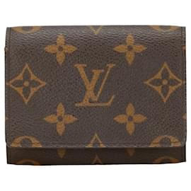 Louis Vuitton-Louis Vuitton Envelop Carte De Visite Canvas Card Case M62920 in good condition-Other