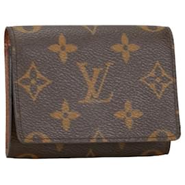 Louis Vuitton-Louis Vuitton Envelop Carte De Visite Canvas Card Case M62920 in good condition-Other