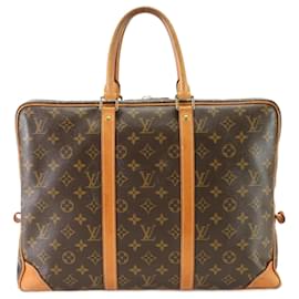 Louis Vuitton-Louis Vuitton Porte Documents-Brown