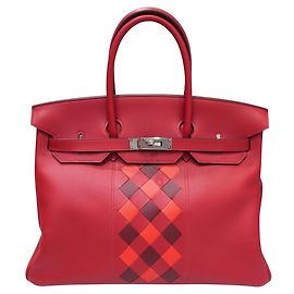 Hermès HERMES BIRKIN 35 Rot