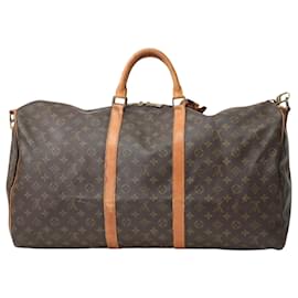 Louis Vuitton-Louis Vuitton Keepall Bandouliere 60-Brown