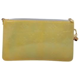 Louis Vuitton-Pochette accessoire LOUIS VUITTON Monogram Vernis Lexington Gris M91056 auth 75704-Autre