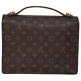 Louis Vuitton-Louis Vuitton Monogram Monceau 28 Bolso de mano 2camino M51185 LV Auth 76049-Monograma