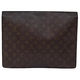 Louis Vuitton-LOUIS VUITTON Portadocumentos Monogram Senatur Maletín M53335 LV Auth 75898-Monograma