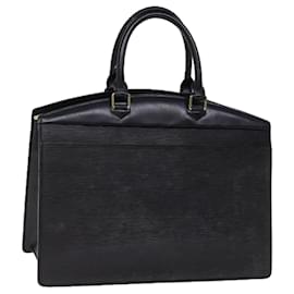 Louis Vuitton-Bolsa de mão LOUIS VUITTON Epi Riviera Noir preta M48182 Autenticação de LV 75950-Preto