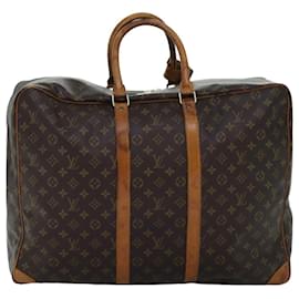 Louis Vuitton-Louis Vuitton Monogram Sirius 55 Bolsa Boston M41404 LV Auth th4926-Monograma