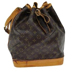 Louis Vuitton-LOUIS VUITTON Monogram Noe Shoulder Bag M42224 LV Auth 76058-Monogram