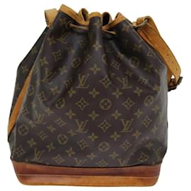 Louis Vuitton-LOUIS VUITTON Monogram Noe Shoulder Bag M42224 LV Auth 76058-Monogram