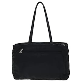 Autre Marque-Burberrys Tote Bag Nylon Black Auth 76211-Black