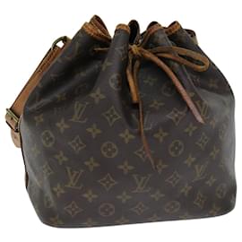 Louis Vuitton-LOUIS VUITTON Monogram Petit Noe Shoulder Bag M42226 LV Auth yk12448-Monogram