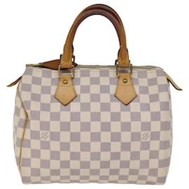 Louis Vuitton-Louis Vuitton Damier Azur Speedy 25 Bolsa de mão N41534 Autenticação de LV 75765-Outro