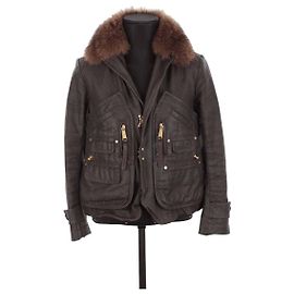 Dsquared2 Chaqueta de algodón Gris antracita