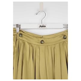Chloé-silk skirt-Green