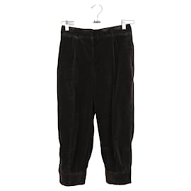 Dolce & Gabbana-Short cotton pants-Brown