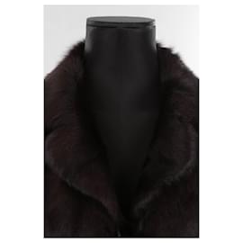 Fendi-Fur coat-Brown