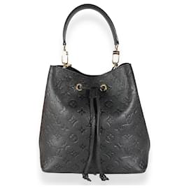 Louis Vuitton-Louis Vuitton Preto Empreinte NeoNoe MM-Preto