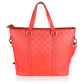 Louis Vuitton-Louis Vuitton Damier Vermelho Infini Tadao-Vermelho