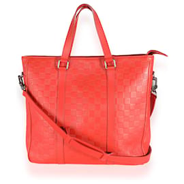 Louis Vuitton-Louis Vuitton Damier Vermelho Infini Tadao-Vermelho