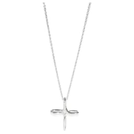 Tiffany & Co-TIFFANY & CO. Elsa Peretti Infinity Cross Pendant in Sterling Silver-Other