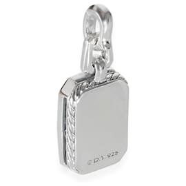 Autre Marque-David Yurman Novella Pendentif avec topaze bleue, Saphir Argent Sterling 0.40 ctw-Autre