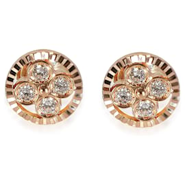 Louis Vuitton-Louis Vuitton Boucle d'oreille diamant Sun Blossom en 18k or rose 0.40 ctw-Autre