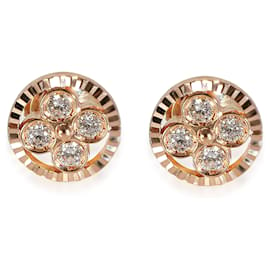 Louis Vuitton-Louis Vuitton Sun Blossom Diamond Earring in 18k Rose Gold 0.40 ctw-Other