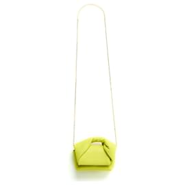 JW Anderson-JW Anderson 2024 Mini Twister Shoulder Bag Pouch-Yellow