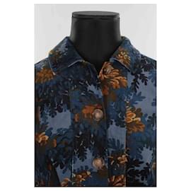 SéZane-Cotton Jacket-Blue