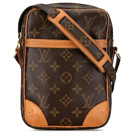 Louis Vuitton-Bolso bandolera Danube con monograma de Louis Vuitton marrón-Castaño