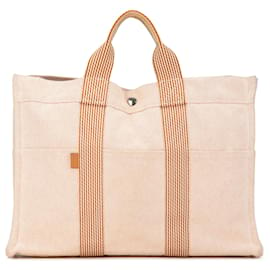 Hermès-Beige Hermès Fourre Tout MM Tote Bag-Beige