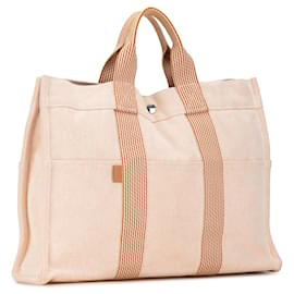 Hermès-Beige Hermès Fourre Tout MM Tote Bag-Beige