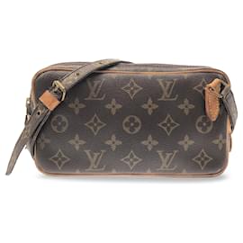 Louis Vuitton-Bolso bandolera Louis Vuitton con monograma Pochette Marly Bandouliere marrón-Castaño