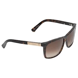 Gucci-Tortoiseshell Gucci Oversized Sunglasses-Other