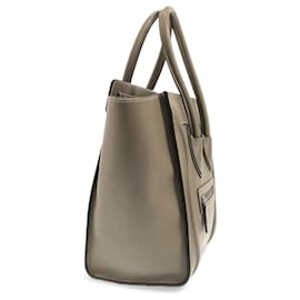 Céline-Taupe Celine Micro Luggage Tote-Other