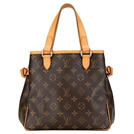 Louis Vuitton-Bolso PM vertical Louis Vuitton Monogram Batignolles marrón-Castaño