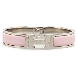 Hermès-Pink Hermès Clic H Bracelet-Pink