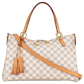 Louis Vuitton-Beige Louis Vuitton Damier Azur Lymington Satchel-Beige